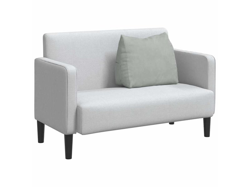  Coussin de dos, coussin de dossier gris clair 60 x 20 x 50 cm cf54677  - Conforama C