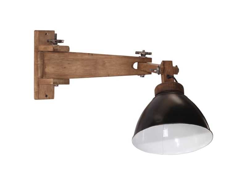  Lampe murale, applique murale 25 w noir e27  - Conforama A