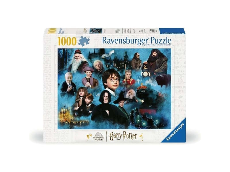  Puzzle 1000 pieces le monde magique d'harry potter 70 x 50 cm 12000589 - Conforama A