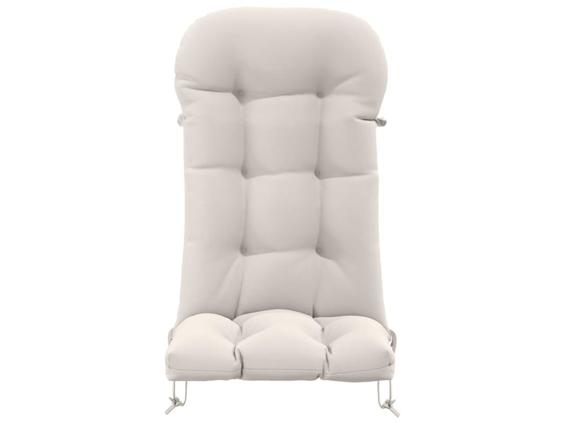  Coussin de transat ensoleillé, coussin pour bain de soleil putten 100 % polyester blanc cf56072  - Conforama D