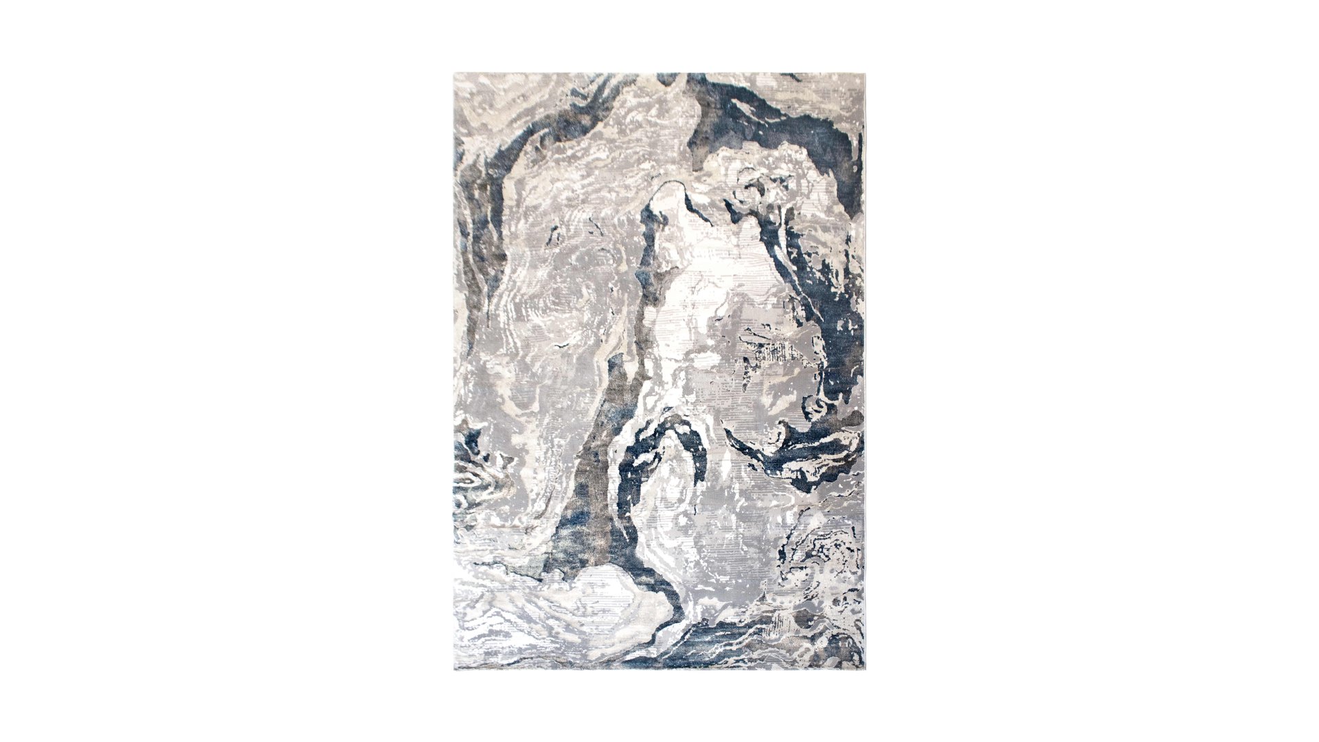 TAPIS 120X170 CM VENISE bleu Conforama