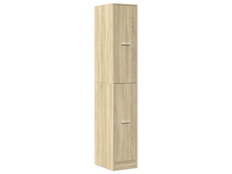  Meuble de rangement, armoire d'apothicaire chêne sonoma bois d'ingénierie  - Conforama D