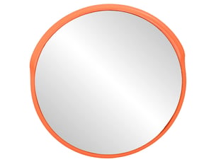 Miroir à fixer coloris orange <strong></strong> <strong></strong> - 45 cm x 45 cm