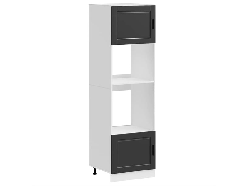  Meuble de rangement, armoires de four porto noir bois d'ingénierie  - Conforama A