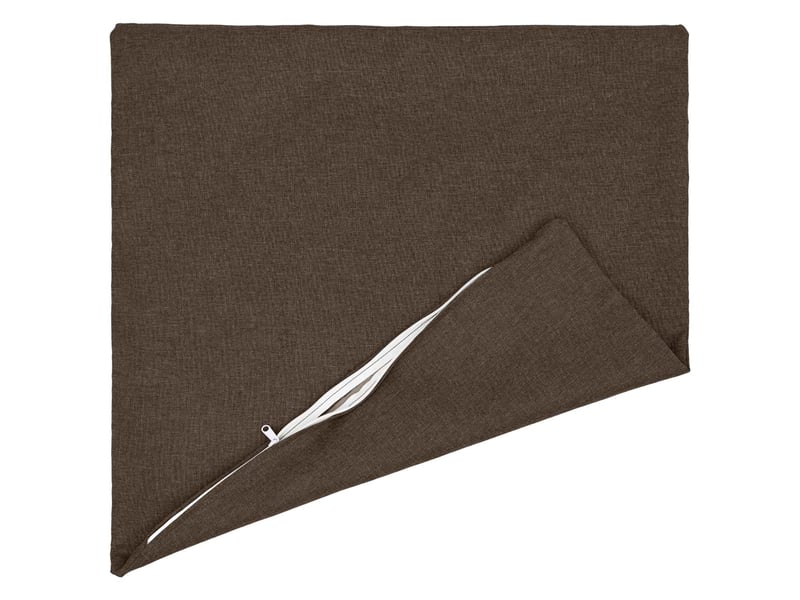 Lot de 2 coussins avec oreiller, coussins décoratifs heerlen taupe tissu cf50325  - Conforama C