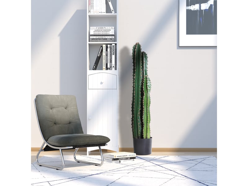  Cactus artificiel grand réalisme plante artificielle grande taille dim. Ø 17 x 98h cm vert  - Conforama C