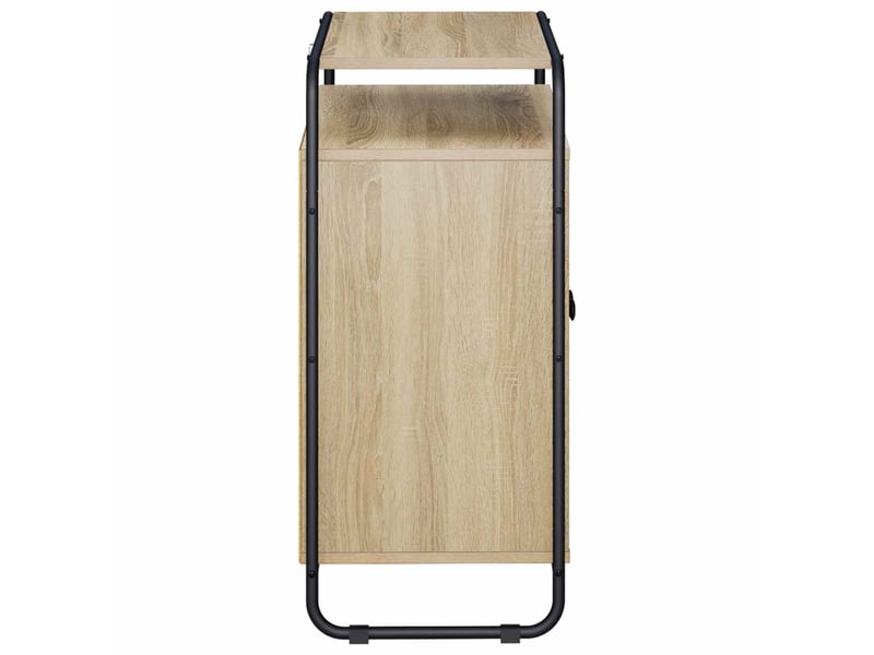 Buffet salon, buffet de rangement chêne sonoma 68x35x75 cm bois d'ingénierie shl91544 - Conforama E