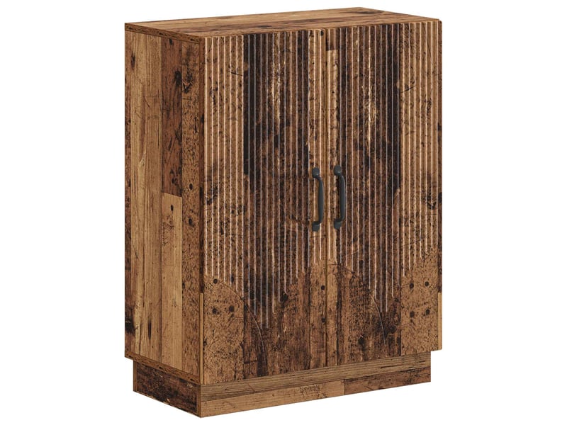  Ensemble de meuble de salle de bain 3 pièces hoorn bois ancien cf63468  - Conforama C