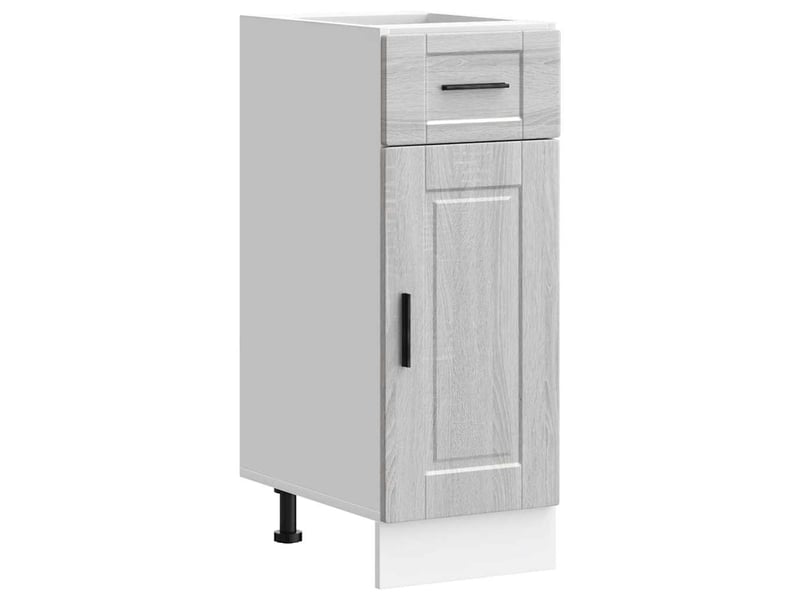  Meuble de rangement, armoire de cuisine porto sonoma gris bois d'ingénierie shl9985  - Conforama A