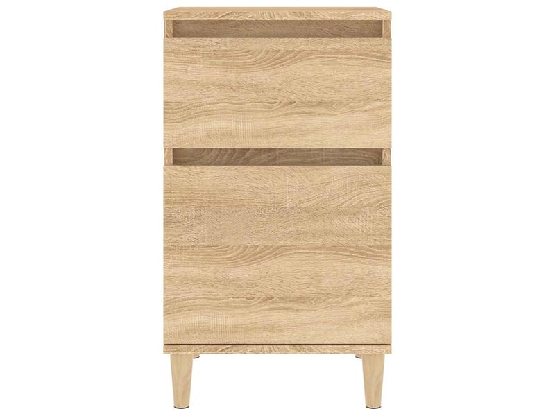  Table de chevet - cabinet de chevet - table de nuit chêne sonoma 40x35x70 cm  - Conforama E