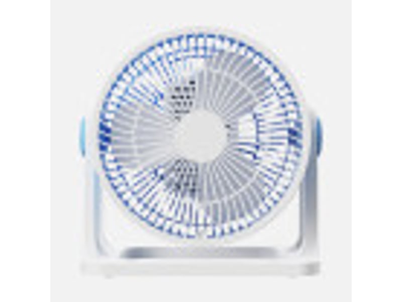  Ventilateur de table fabrilamp funchal bleu 32 w 3 vitesses orientable 24 × 25 × 15,5 cm 260971008 - Conforama D