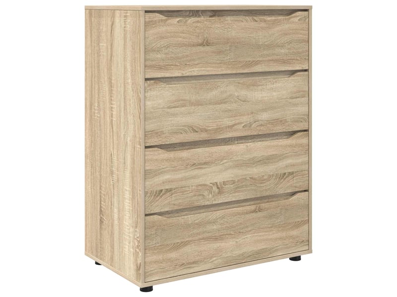 Armoires de rangement salon 80 x 48 x 105 cm bois d'ingénierie shl9831 - Conforama A