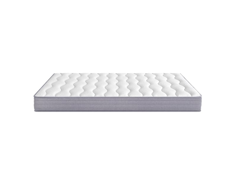  Matelas 90x200 cm - 20 cm - ressorts - h3 - design ergonomique - matelas roulé - blanc  - Conforama D