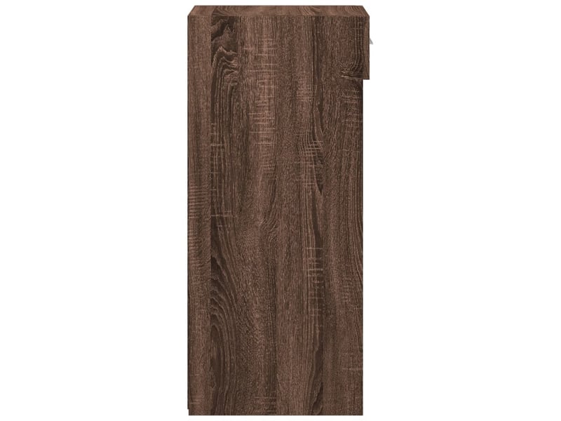  Buffet - bahut - meuble de rangement chêne marron 45x42,5x93 cm bois d'ingénierie  - Conforama E
