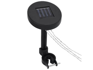 Guirlande lumineuse à led avec panneau solaire pour belvédère cf62402