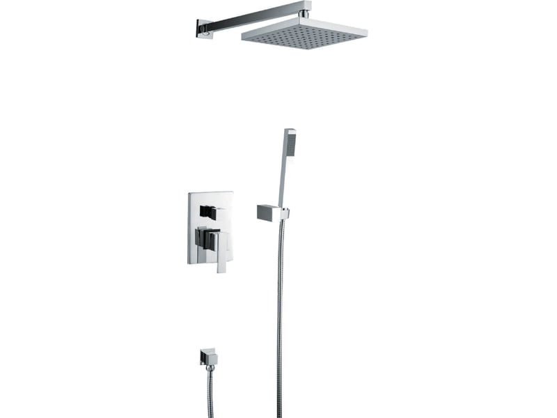 Douche encastrée sc213 essential chromé | hudor - Conforama A