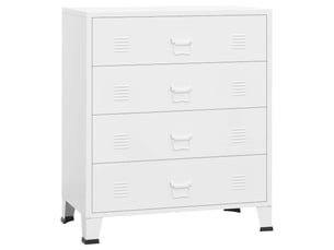 Commode 1 tiroir(s)    <strong></strong> <strong></strong> coloris blanc largeur 78 cm