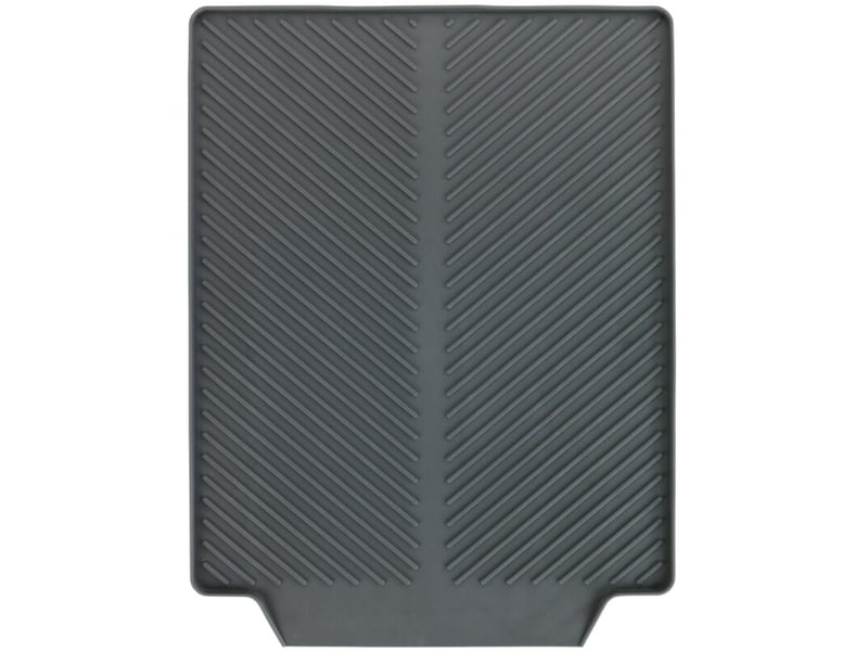  Mat de filtre à eau en silicone pavé de vidange de pavé à haute température bol à haute température bol et vaisselle des fruits et légumes antidérapan - grey silver  - Conforama A