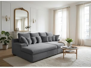 Canapé lazy tilia 90 gris