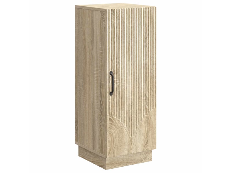 Buffet - bahut - meuble de rangement chêne sonoma 33 x 34,5 x 87 cm bois d'ingénierie - Conforama A