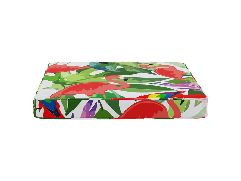  Lot de 4 coussins de siège, coussins d'assise vught 100 % polyester cf60678  - Conforama D