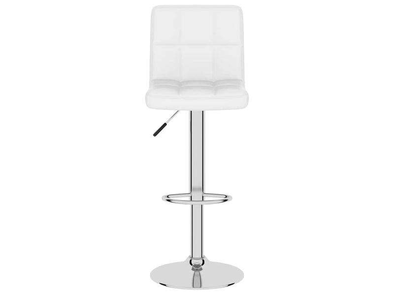  Tabouret de bar, chaise de bar blanc similicuir shl67696  - Conforama C