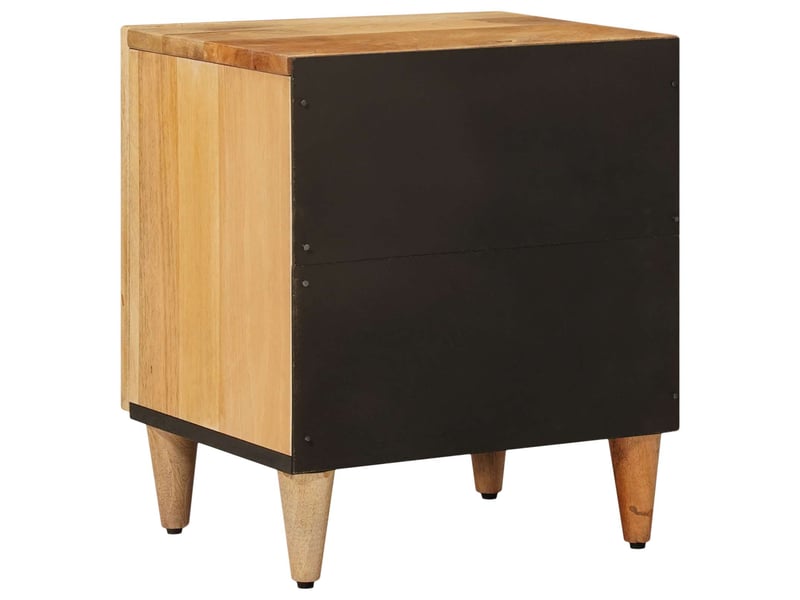 Table de chevet 2 pièces naturel 40 x 33,5 x 46 cm - Conforama E