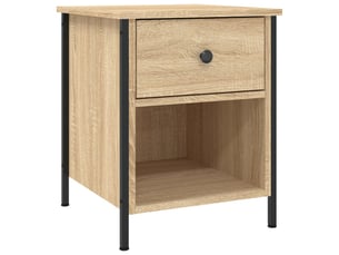 Table de chevet - cabinet de chevet - table de nuit chêne sonoma 40x42x50 cm bois d'ingénierie