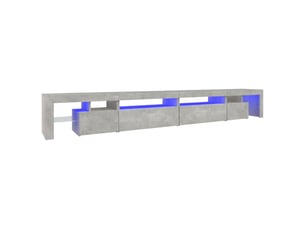 Meuble tv coloris gris 290 cm <strong></strong> <strong></strong>
