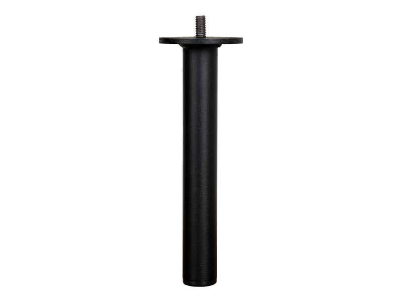  Pied pour canapé lido en acier noir 2,5x18 cm  - Conforama A
