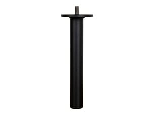 Canapé droit fixe <strong></strong> <strong></strong> 1 place Tissu noir