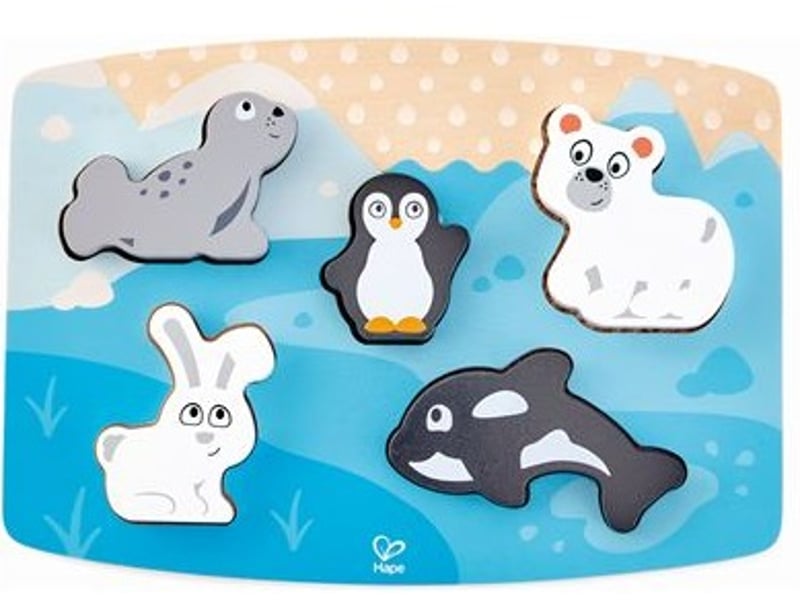  Puzzle tactile animaux polaires E1620 - Conforama A
