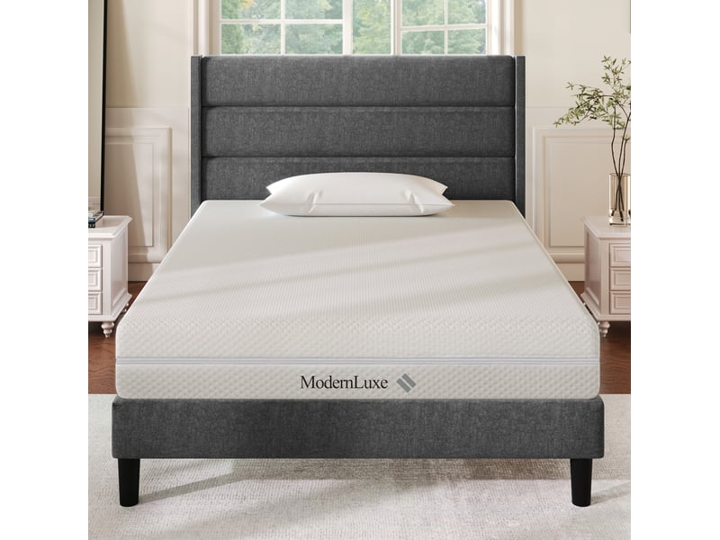  Matelas 1 place 90 × 200 cm à 7 zones réversible avec housse lavable et dessous antidérapant pour chambre 20 cm  - Conforama E