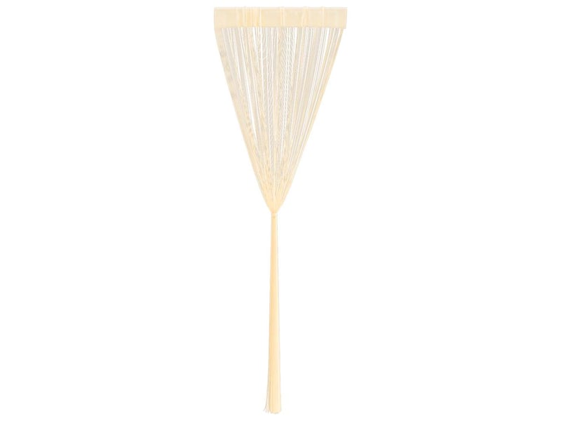  Lot de 2 rideaux en fils, rideau de porte 140 x 250 cm crème cf43844  - Conforama E