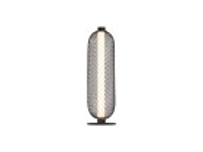  Fabrilamp mimosa lampe à poser led noir, 12 w, 1320 lm, 4000 k, h 45,2 cm 250671009 - Conforama B