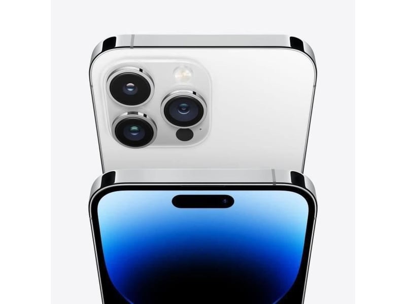  Smartphone iphone 14 pro 128 go argent reconditionné excellent etat  - Conforama D