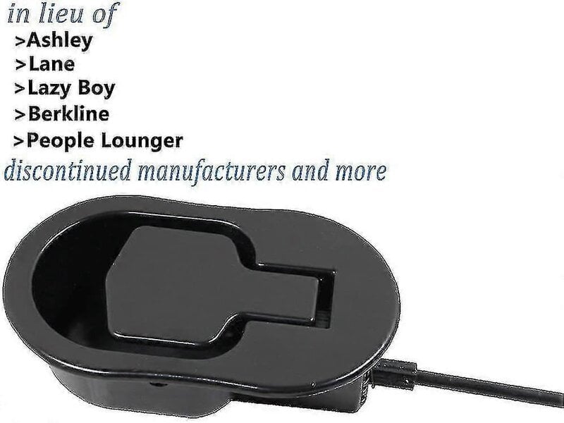 Pièces de rechange pour fauteuil inclinable, remplacement de la poignée du fauteuil inclinable l2024120690 - Conforama B