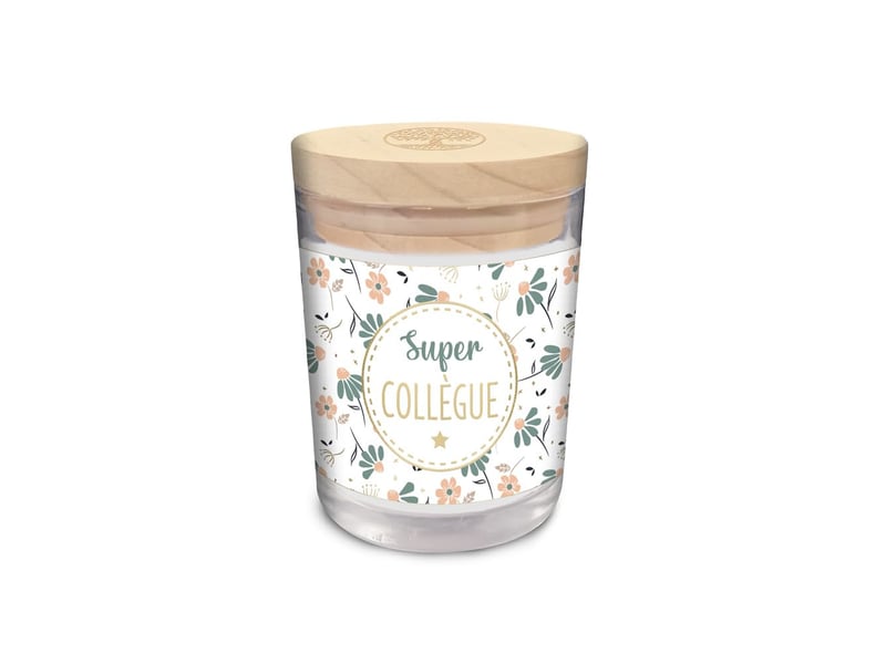  Stc - bougie verre - super collegue  - Conforama A