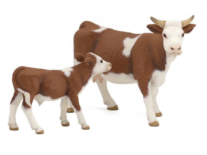  Vache simmental papo figurine 51133 - Conforama B