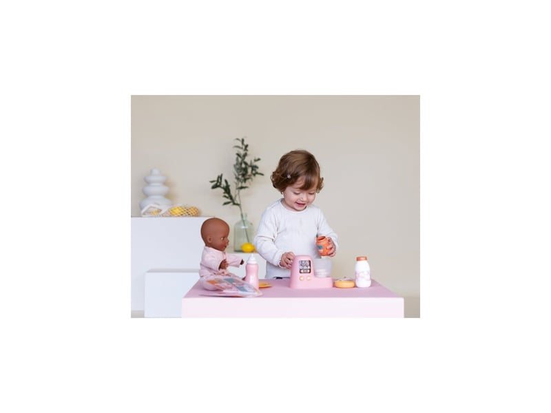  Coffret repas baby nurse smoby pour poupées des 18 mois, jeu de rôle avec accessoire cuisine et bavoir SMO3032162205013 - Conforama D