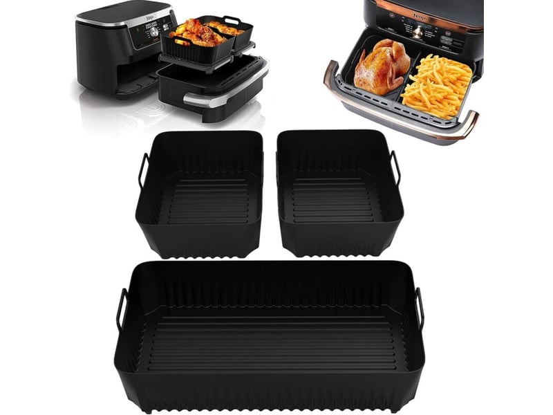 Ensemble d'accessoires pour friteuse à air 10.4l (un de 10.4l et deux de 5.2l) YSK0001711LY - Conforama B