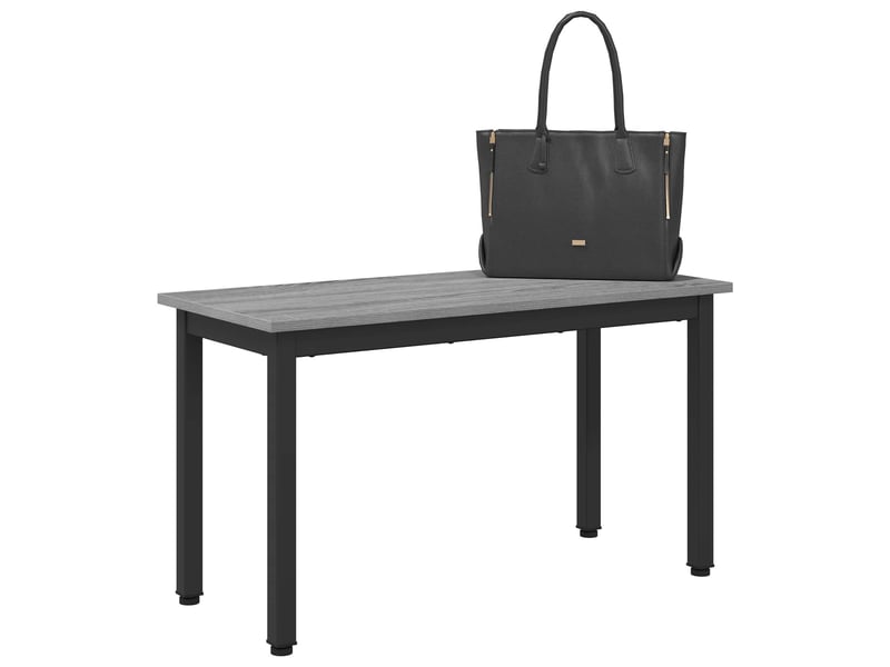  Banc d'entrée, banc d'intérieur gris sonoma 80x35x45 cm bois d'ingénierie  - Conforama C