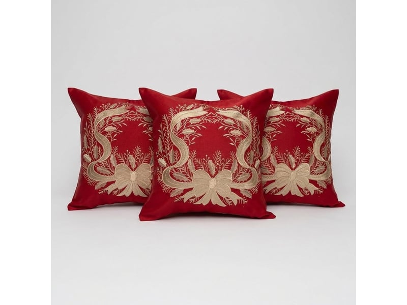 Lot de 3 coussins déco déhoussables 45x45 cm davis - Conforama A