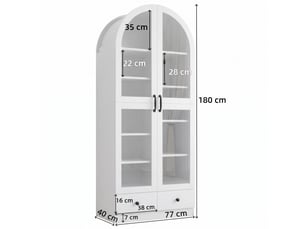 Etagère coloris blanc <strong></strong> <strong></strong>