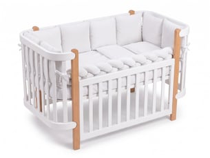 Yappy7in1 - ensemble de literie 7 en 1 - blanc