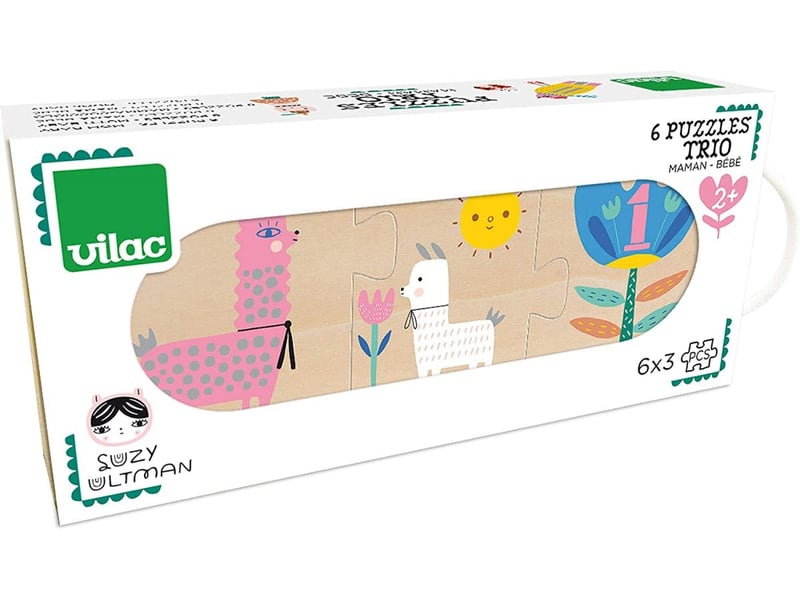  Puzzles trio maman bebe suzy ultman 8905 - Conforama B