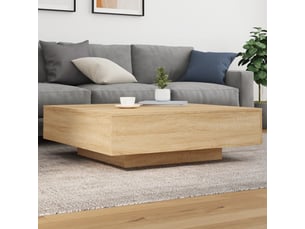 Table basse coloris marron