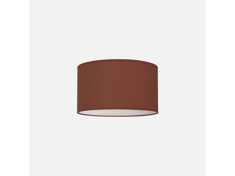  Plafonnier fabrilamp nicole 2 x e27 marron chocolat ø 30 cm 042983005 - Conforama C