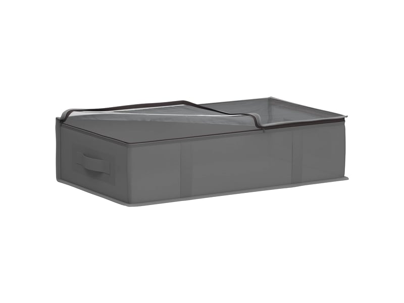 Boîte de rangement avec fenêtre transparente 6 pcs tissu intissé shl89865 - Conforama D