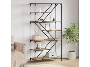 Étagère 9 niveaux, étagère de rangement 91 x 36 x 176 cm bois d'ingénierie shl8383